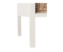 Meubles & Design Tables De Chevet Table De Chevet Bohème En Bois Avec Tiroir -Surmatelas Soldes Magasin table de chevet boheme en bois avec tiroir 4