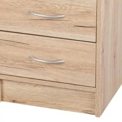 Wadiga Tables De Chevet Table De Chevet Bois 3 Tiroirs - 38x34x60cm -Surmatelas Soldes Magasin table de chevet bois 3 tiroirs 38x34x60cm 2