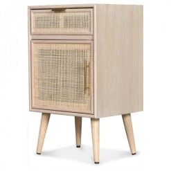 Wadiga Tables De Chevet Table De Chevet Bois Et Rotin