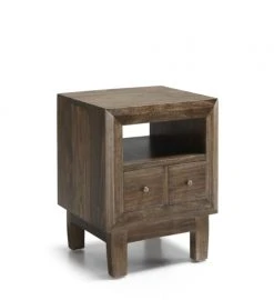 MOYCOR Tables De Chevet Table De Chevet Bois Marron L45 Cm