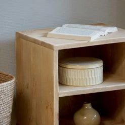 Dendro Tables De Chevet Table De Chevet Bois Massif Pied Métal -Surmatelas Soldes Magasin table de chevet bois massif pied metal 2