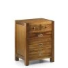 MOYCOR Tables De Chevet Table De Chevet En Bois De Mindi Marron L50 -Surmatelas Soldes Magasin table de chevet en bois de mindi marron l50