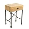 Hellin Tables De Chevet Table De Chevet En Bois Et Métal 1 Tiroir -Surmatelas Soldes Magasin table de chevet en bois et metal 1 tiroir