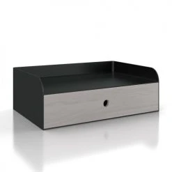 WOODEK Tables De Chevet Good Is Beautiful Table De Chevet En Chêne Massif Et Métal Noir