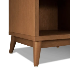 Kulile Tables De Chevet Table De Chevet En Chêne Miel -Surmatelas Soldes Magasin table de chevet en chene miel 3