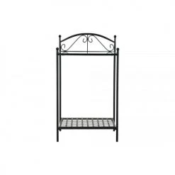 Wadiga Tables De Chevet Table De Chevet En Fer Forgé Noir Et Verre -Surmatelas Soldes Magasin table de chevet en fer forge noir et verre 2