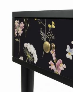 RNT By Really Nice Things Tables De Chevet Table De Chevet En MDF Avec Imprimé Floral Lily. -Surmatelas Soldes Magasin table de chevet en mdf avec imprime floral lily 3