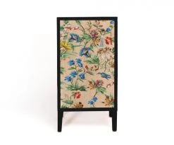 RNT By Really Nice Things Tables De Chevet Table De Chevet En Pin Massif Avec Imprimé Floral.