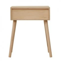 Mobili Rebecca Tables De Chevet Table De Chevet Majolique Avec 1 Tiroir Bois Marron -Surmatelas Soldes Magasin table de chevet majolique avec 1 tiroir bois marron 5