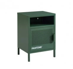 Pantone Tables De Chevet Table De Chevet Métal Vert Olive 40cm -Surmatelas Soldes Magasin table de chevet metal vert olive 40cm 2
