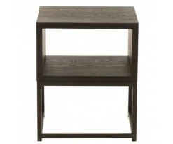 Meubles & Design Tables De Chevet Table De Chevet Moderne En Bois Foncé -Surmatelas Soldes Magasin table de chevet moderne en bois fonce 3