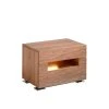 Angel Cerda Tables De Chevet Table De Chevet Placage Noyer Avec éclairage Intérieur Leds 2 Angel Cerda Tables De Chevet Table De Chevet Placage Noyer Avec éclairage Intérieur Leds -Surmatelas Soldes Magasin table de chevet placage noyer avec eclairage interieur leds