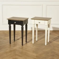 Robin Des Bois Tables De Chevet Table De Chevet Plateau Chêne Blanc -Surmatelas Soldes Magasin table de chevet plateau chene blanc 2