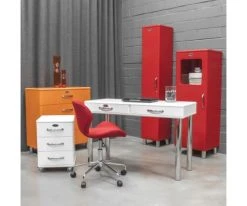 Meubles & Design Tables De Chevet Table De Chevet Style Rétro Effet Bois Blanc -Surmatelas Soldes Magasin table de chevet style retro effet bois blanc 2