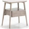 Thai Natura Tables De Chevet Table De Chevet Tradition 1 Tiroir En Bois Gris Clair -Surmatelas Soldes Magasin table de chevet tradition 1 tiroir en bois gris clair 2