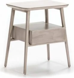 Thai Natura Tables De Chevet Table De Chevet Tradition 1 Tiroir En Bois Clair -Surmatelas Soldes Magasin table de chevet tradition 1 tiroir en bois gris clair 6