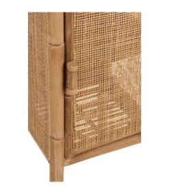 Calicosy Tables De Chevet Table De Nuit Rotin Naturel -Surmatelas Soldes Magasin table de nuit rotin naturel 4