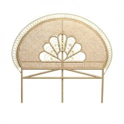 Rendez Vous Déco Têtes De Lit Tête De Lit 140 Cm En Rotin Naturel -Surmatelas Soldes Magasin tete de lit 140 cm en rotin naturel 9