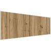HOMN Têtes De Lit Tête De Lit 150x60 Cm, Imitation Bois, Mdf Avec Imprimé Réaliste -Surmatelas Soldes Magasin tete de lit 150x60 cm imitation bois mdf avec imprime realiste