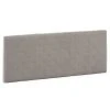 HOMN Têtes De Lit Tête De Lit 160x60 Cm Couleur Gris, 8 Cm D'épaisseur -Surmatelas Soldes Magasin tete de lit 160x60 cm couleur gris 8 cm d epaisseur