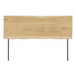 Maisons Du Monde Têtes De Lit Tête De Lit 180 En Chêne Massif Et Métal Noir