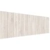 HOMN Têtes De Lit Tête De Lit 200x60 Cm, Imitation Bois, Mdf Avec Imprimé Réaliste -Surmatelas Soldes Magasin tete de lit 200x60 cm imitation bois mdf avec imprime realiste 14