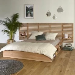 Surmatelas Soldes Magasin -Surmatelas Soldes Magasin tete de lit 270 cm bois massif 1