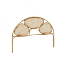 Bois Dessus Bois Dessous Têtes De Lit Tête De Lit 3 Panneaux Cannage Et Rotin L160 -Surmatelas Soldes Magasin tete de lit 3 panneaux cannage et rotin l160 2