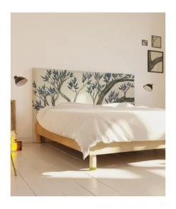 MyQuintus Têtes De Lit Tête De Lit Avec Housse Bleu 140 Cm -Surmatelas Soldes Magasin tete de lit avec housse bleu 140 cm 7