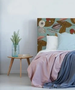 MyQuintus Têtes De Lit Tête De Lit Avec Housse Bleu 180 Cm -Surmatelas Soldes Magasin tete de lit avec housse bleu 180 cm 27