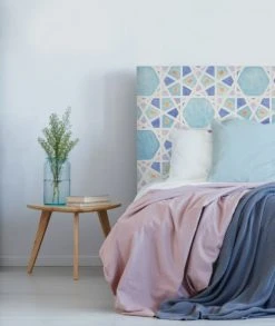 MyQuintus Têtes De Lit Tête De Lit Avec Housse Bleu 180 Cm -Surmatelas Soldes Magasin tete de lit avec housse bleu 180 cm 33