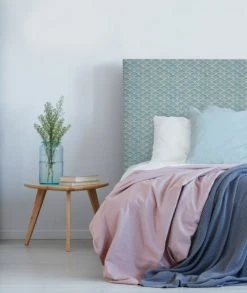 MyQuintus Têtes De Lit Tête De Lit Avec Housse Bleu 180 Cm -Surmatelas Soldes Magasin tete de lit avec housse bleu 180 cm 5