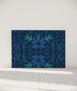 MyQuintus Têtes De Lit Tête De Lit Avec Housse Bleu Prusse 160 Cm -Surmatelas Soldes Magasin tete de lit avec housse bleu prusse 160 cm 2