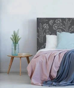 MyQuintus Têtes De Lit Tête De Lit Avec Housse Gris 160 Cm -Surmatelas Soldes Magasin tete de lit avec housse gris 160 cm 19