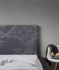 MyQuintus Têtes De Lit Tête De Lit Avec Housse Gris 180 Cm -Surmatelas Soldes Magasin tete de lit avec housse gris 180 cm 10