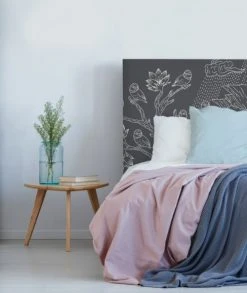 MyQuintus Têtes De Lit Tête De Lit Avec Housse Gris 180 Cm -Surmatelas Soldes Magasin tete de lit avec housse gris 180 cm 11