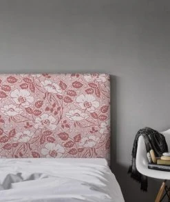 MyQuintus Têtes De Lit Tête De Lit Avec Housse Rose Argile 160 Cm -Surmatelas Soldes Magasin tete de lit avec housse rose argile 160 cm 4