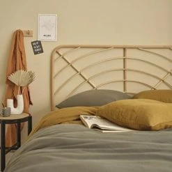 Bois Dessus Bois Dessous Têtes De Lit Tête De Lit Bohème En Rotin 160 Cm -Surmatelas Soldes Magasin tete de lit boheme en rotin 160 cm 10