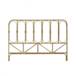 Bois Dessus Bois Dessous Têtes De Lit Tête De Lit Bohème En Rotin 160 Cm