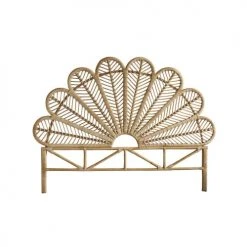 Bois Dessus Bois Dessous Têtes De Lit Tête De Lit Bohème En Rotin L160