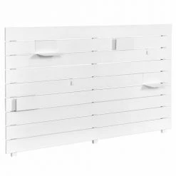 ID Kids Têtes De Lit Tête De Lit Bois Massif Blanc