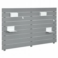 ID Kids Têtes De Lit Tête De Lit Bois Massif Gris