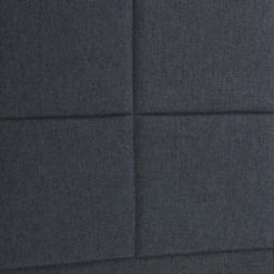 Oviala Têtes De Lit Tête De Lit Capitonnée Gris Anthracite 140 Cm -Surmatelas Soldes Magasin tete de lit capitonnee gris anthracite 140 cm 3