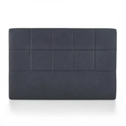 Oviala Têtes De Lit Tête De Lit Capitonnée Gris Anthracite 140 Cm -Surmatelas Soldes Magasin tete de lit capitonnee gris anthracite 140 cm 4