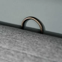 Homcom Têtes De Lit Tête De Lit Capitonnée Rembourrée MDF Coton Polyester Gris -Surmatelas Soldes Magasin tete de lit capitonnee rembourree mdf coton polyester gris 5