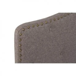 Wadiga Têtes De Lit Tête De Lit Classique Capitonnée Polyester Gris Foncé L146cm -Surmatelas Soldes Magasin tete de lit classique capitonnee polyester gris fonce l146cm 1