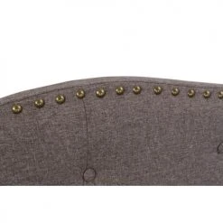 Wadiga Têtes De Lit Tête De Lit Classique Capitonnée Polyester Gris Foncé L146cm -Surmatelas Soldes Magasin tete de lit classique capitonnee polyester gris fonce l146cm 2