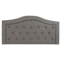 Wadiga Têtes De Lit Tête De Lit Classique Capitonnée Polyester Beige L146cm -Surmatelas Soldes Magasin tete de lit classique capitonnee polyester gris l146cm