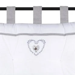 Lovely Casa Têtes De Lit Tête De Lit Coton Gris 45x70cm -Surmatelas Soldes Magasin tete de lit coton gris 45x70cm 2