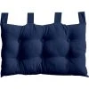 Enjoy Home Têtes De Lit Tête De Lit Coussin à Suspendre 70 X 45 Cm Bleu Marine -Surmatelas Soldes Magasin tete de lit coussin a suspendre 70 x 45 cm bleu marine